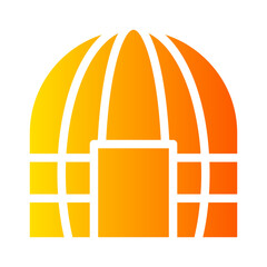 wigwam gradient icon © wahyu