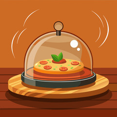 pizza illustraton