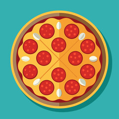 pizza illustraton