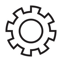 vector gear icon