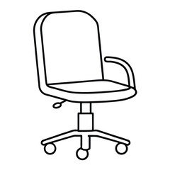 office chair isolated