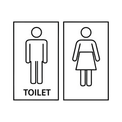 male and female signs