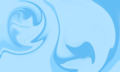 Light Blue Abstract Swirling Background