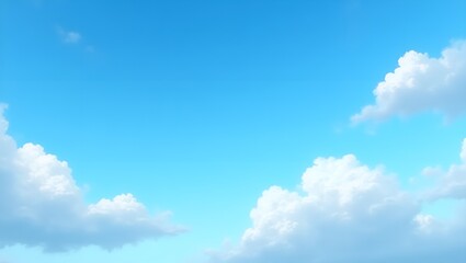 blue sky with clouds
