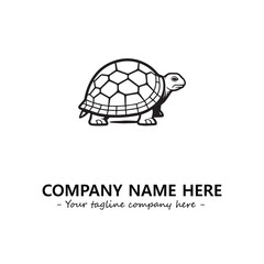 Turtle logo design vector illustration
