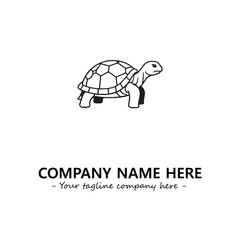 Turtle logo design vector illustration