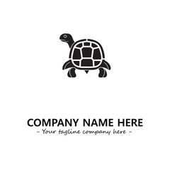 Turtle logo design vector illustration