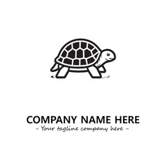 Turtle logo design vector illustration