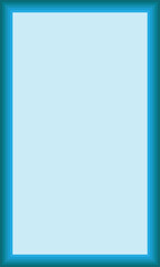 vector graphic of turquoise background with ocean waves theme gradient color on vertical background