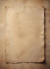 Aged photo mockup on distressed paper, faded colors, vintage texture,  colors,  beige