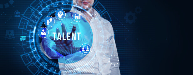 Open your talent and potential. Talented human resources - company success.