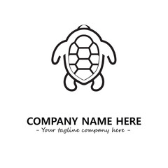 Obraz premium Turtle logo design vector illustration
