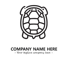 Obraz premium Turtle logo design vector illustration
