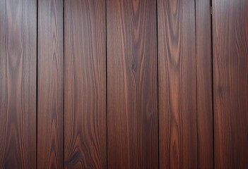 Obraz premium Dark, heavily textured brown teak wood paneling; aged grunge surface , vintage, surface