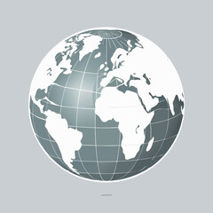 earth globe vector