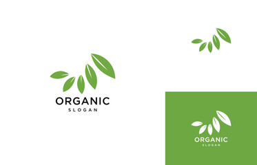 leaf logo design  for company logos, business and branding digital technology 