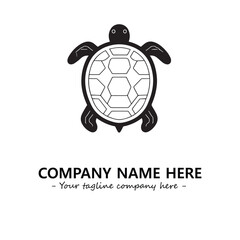 Fototapeta premium Turtle logo design vector illustration