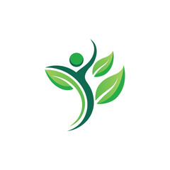 medical health logo design vector 