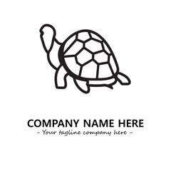 Fototapeta premium Turtle logo design vector illustration