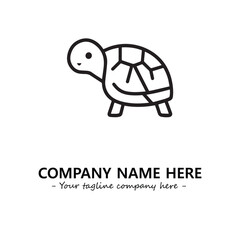 Turtle logo design vector illustration