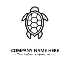 Obraz premium Turtle logo design vector illustration