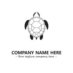 Obraz premium Turtle logo design vector illustration