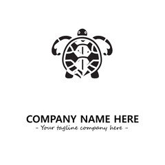 Turtle logo design vector illustration
