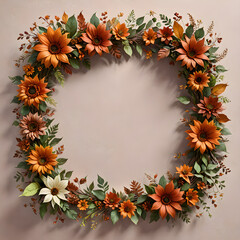 Fototapeta premium heart of flowers