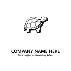 Turtle logo design vector illustration