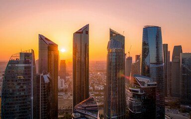 new york city at sunset