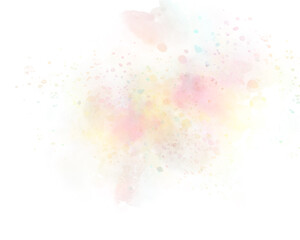Abstract pastel rainbow watercolor illustration for wallpaper background