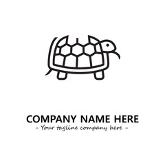 Turtle logo design vector illustration