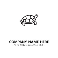 Turtle logo design vector illustration