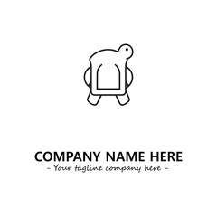 Turtle logo design vector illustration