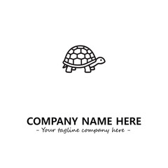 Turtle logo design vector illustration