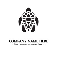 Turtle logo design vector illustration