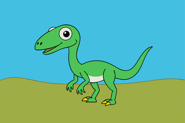 Fototapeta premium tyrannosaurus dinosaur vector illustration