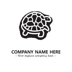 Turtle logo design vector illustration