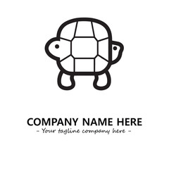Obraz premium Turtle logo design vector illustration