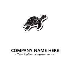 Turtle logo design vector illustration