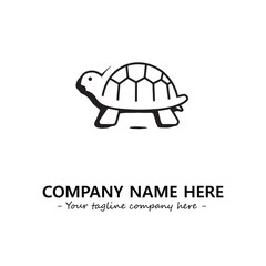 Turtle logo design vector illustration