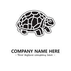 Turtle logo design vector illustration