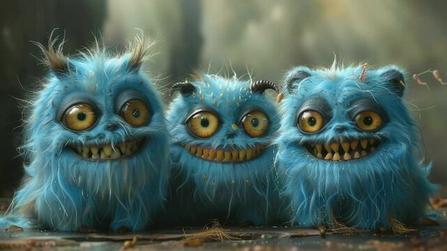 cute monsters hellowen