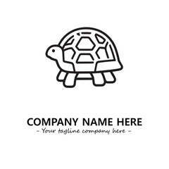 Turtle logo design vector illustration