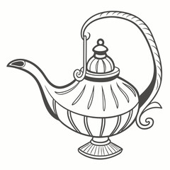 alladin icon vector image