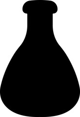 Potion icon in flat. isolated on transparent background