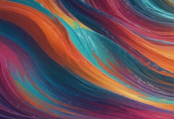 Colorful swirling wave texture; dynamic curves and vibrant hues , palette, seamless,  waves