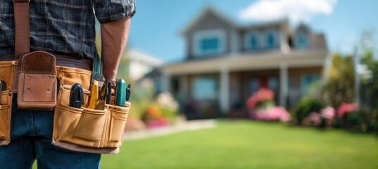 Handyman with tools