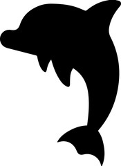dolphin shadow design for templates.