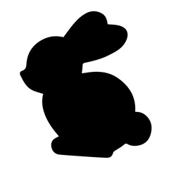 rabbit shadow design for templates.